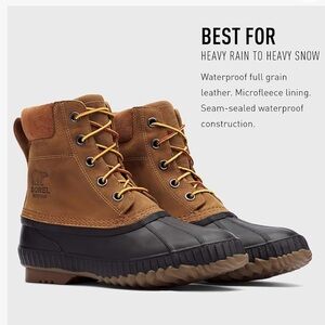 SOREL - Men's Cheyanne II Waterproof Insulated Winter Boot